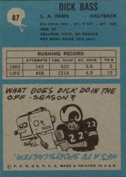 Card back