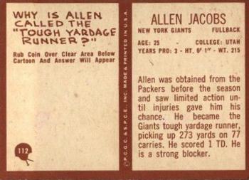 Card back