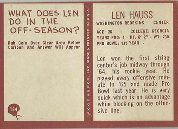 Card back