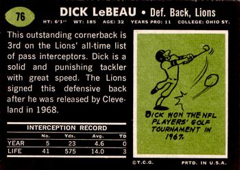 Card back