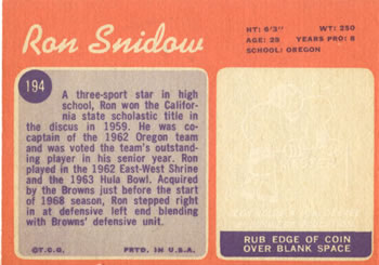Card back