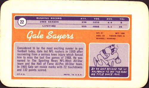 Card back
