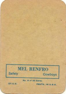 Card back