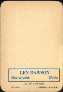 Card back