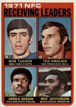 1971 NFC Receiving Leaders (Bob Tucker / Ted Kwalick / Harold Jackson / Roy Jefferson)