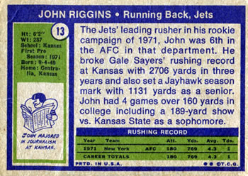 Card back