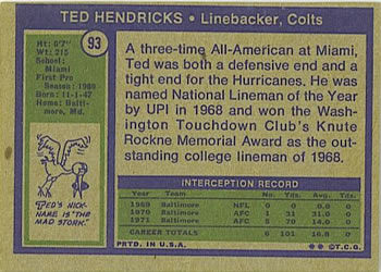 Card back