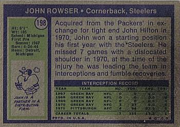 Card back