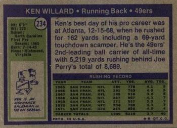 Card back