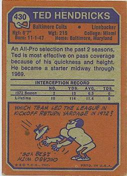 Card back