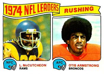 1974 NFL Rushing Leaders (Lawrence McCutcheon / Otis Armstrong)