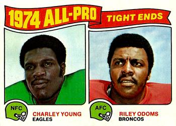 1974 All-Pro Tight Ends (Charle Young / Riley Odoms)