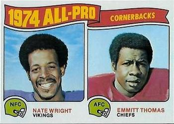 1974 All-Pro Cornerbacks (Nate Wright / Emmitt Thomas)