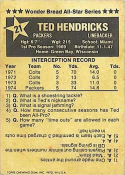 Card back