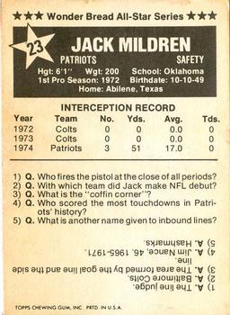 Card back