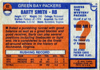 Card back