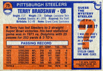 Card back