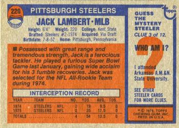 Card back