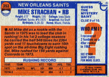 Card back