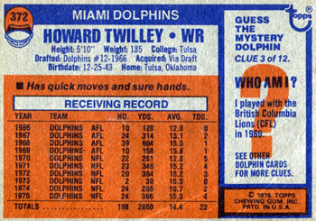 Card back