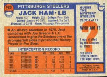 Card back