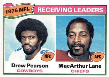1976 Receiving Leaders (Drew Pearson / MacArthur Lane)