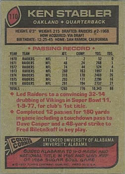 Card back