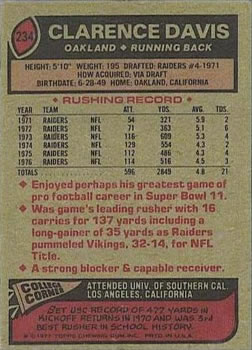 Card back