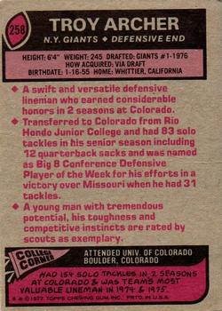 Card back