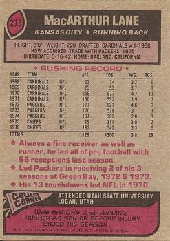 Card back