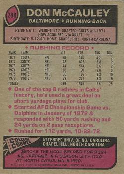 Card back