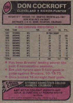 Card back