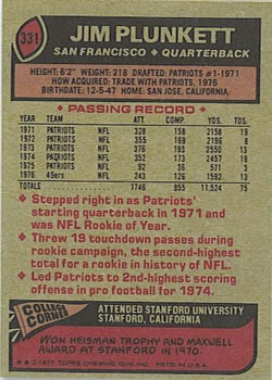 Card back