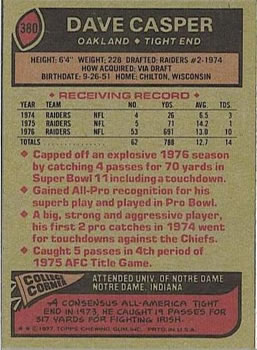 Card back