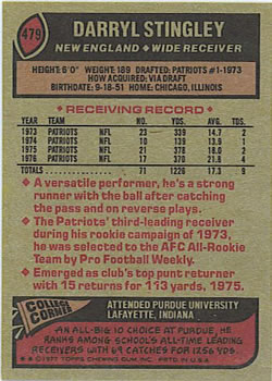 Card back