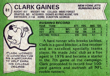 Card back
