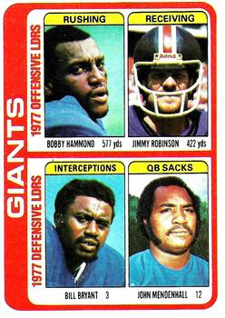 Bobby Hammond / Jimmy Robinson / Bill Bryant / John Mendenhall