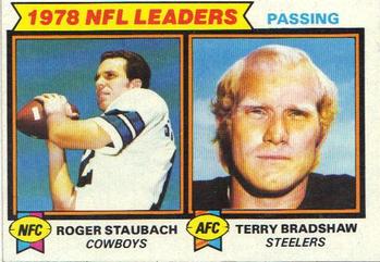1978 NFL Leaders: Passing (Roger Staubach / Terry Bradshaw)