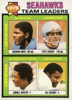 Sherman Smith / Steve Largent / Cornell Webster / Bill Gregory