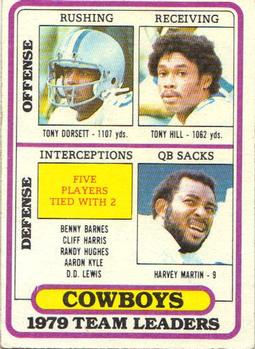 Tony Dorsett / Tony Hill / Harvey Martin