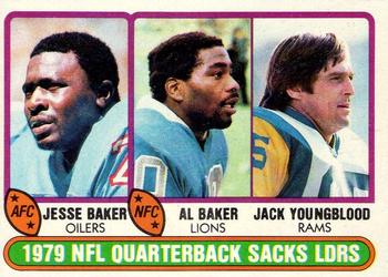 1979 Sacks Leaders - Jesse Baker / Al Baker / Jack Youngblood