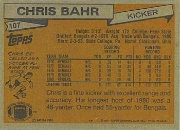 Card back