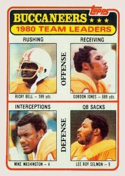 Ricky Bell / Gordon Jones / Mike Washington / Lee Roy Selmon