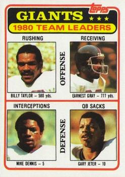 Billy Taylor / Earnest Gray / Mike Dennis / Gary Jeter