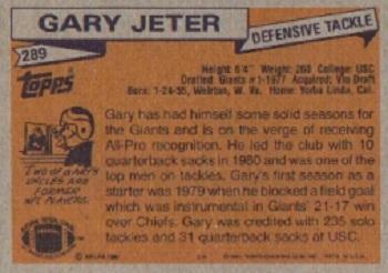 Card back