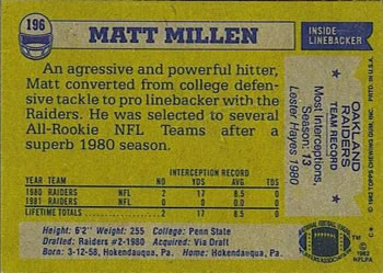 Card back