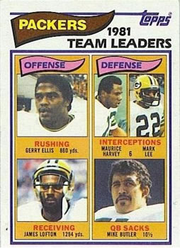 Gerry Ellis / Maurice Harvey / Mark Lee / James Lofton / Mike Butler