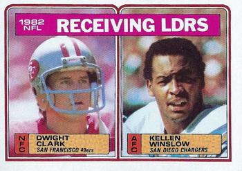 1982 Receiving Leaders - Dwight Clark / Kellen Winslow