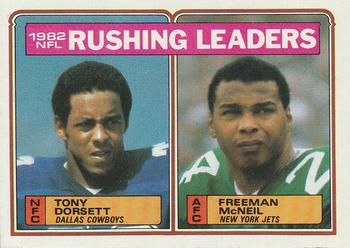1982 Rushing Leaders - Tony Dorsett / Freeman McNeil