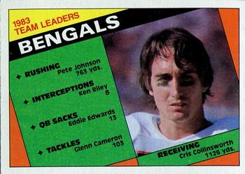 Bengals Team Leaders - Cris Collinsworth